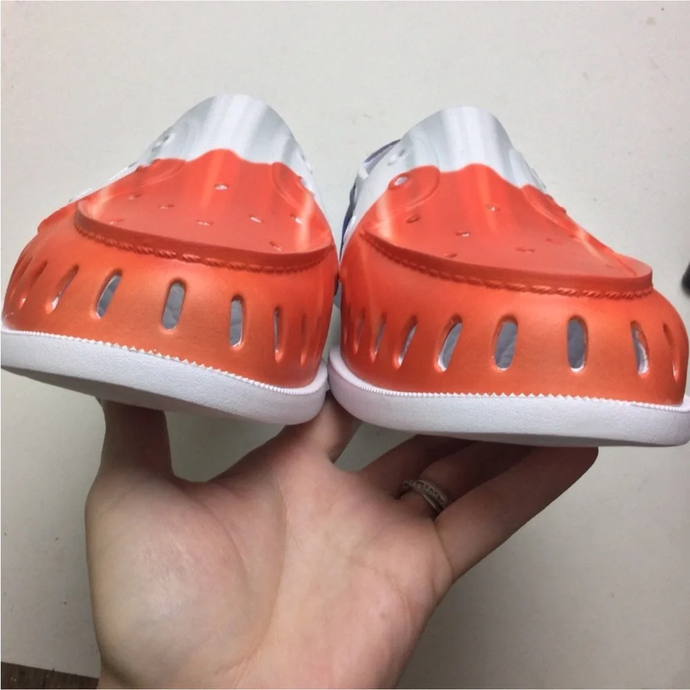 NWOB Sperry Popsicle Firecracker Americana A/O Float Slip-On Boat Shoes Size 13
